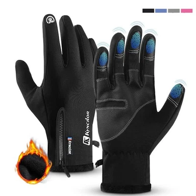 -10℉ Winter Gloves for Men & Women Thermal Touch Screen Cold Weather Gloves - Image 1 of 4
