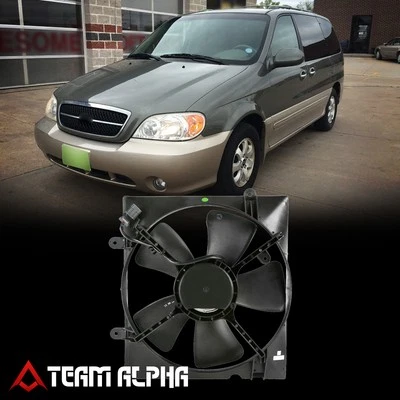 Ventilador de refrigeración del radiador para Kia Sedona 2002-2005 repuesto estilo OE KI3115110 Foto 1 de 4