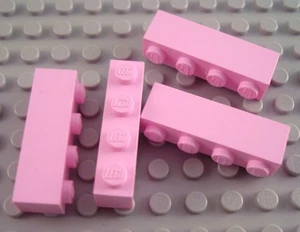 LEGO Lot of 4 Pink 1x4 Brick Pieces - Picture 1 of 1