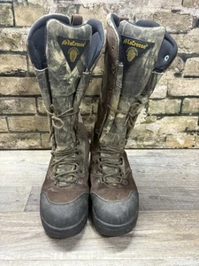 Lacrosse Spur II Hyper-Dri Waterproof Boots Hunting Camo Men 9.5 Mossy Oak - Picture 1 of 10