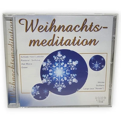 Weihnachtsmeditation Schlafe mein Liebster Pastoral Sinfonie Ave Maria Grave CD - Bild 1 von 4
