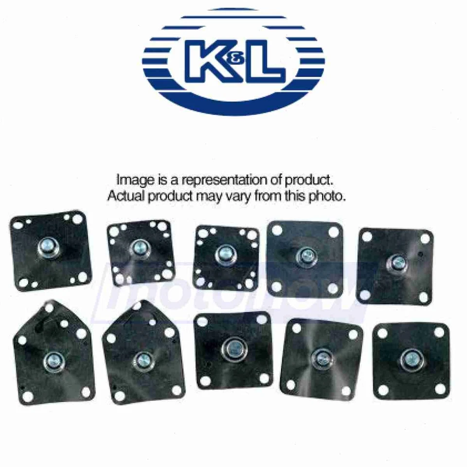 K&L Supply Diaphragm Only for Fuel Petcock Repair Kit for 1982-1983 Kawasaki op Foto 1 de 4