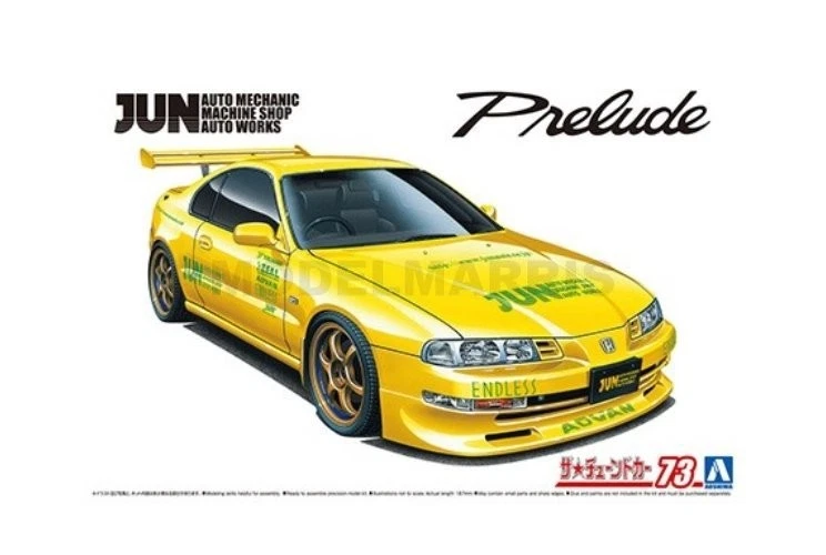 AOSHIMA AOS06398 1/24 Honda Jun Auto Mechanich BB1 Prelude 1991 - Immagine 1 di 1