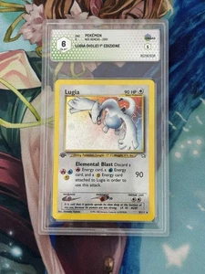 Pokemon Lugia Holo Neo Genesis First Edition Grade6 Englisch - Bild 1 von 2