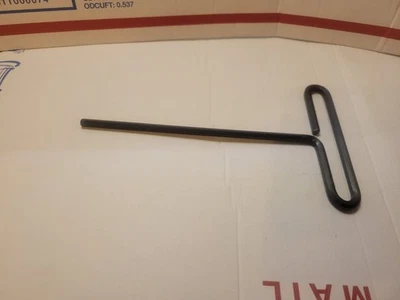 NEW Vintage Chesco 3/16" T-handle Allen Hex Wrench 6" Bare Loop USA Made - Image 1 of 2