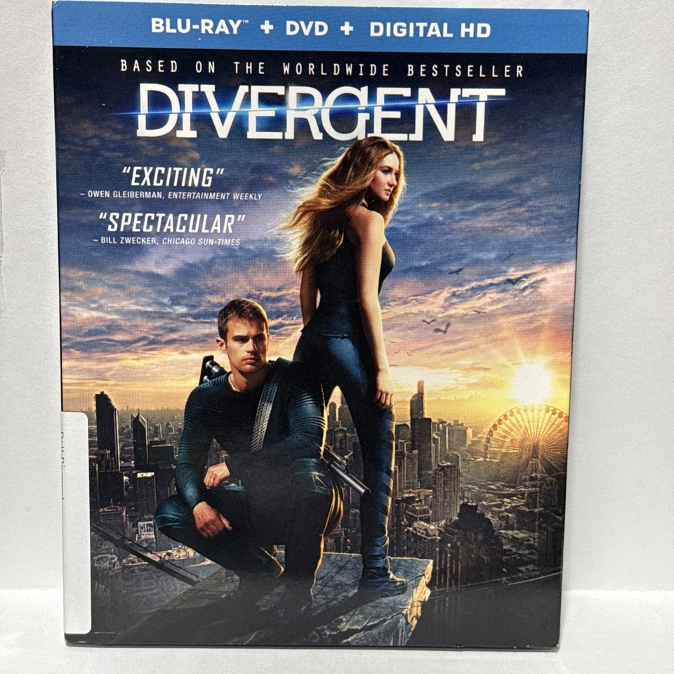 Divergent (Blu-ray/DVD, 2014) - Image 1 of 3