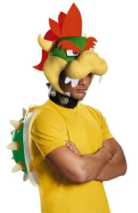 Disguise Mens Super Mario Bros. Bowser Adult Kit Halloween Costume - Picture 1 of 3