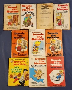 10 DENNIS THE MENACE His Sunday Punch #29 Hank Ketcham Juli 1976 Comic Buch Lot - Bild 1 von 9