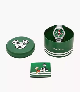 Disney x Fossil Limited Edition Minnie Mouse Soccer Watch 38mm 2025 JPN - Picture 1 of 6