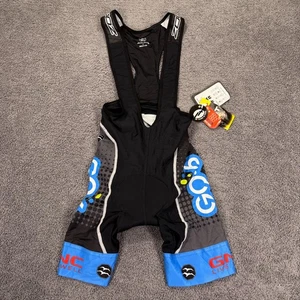 Culotte con tirantes de ciclismo Zoca para hombre pequeño negro GNC Live bien hecho en EE. UU. ZCMB-1310 - Imagen 1 de 10