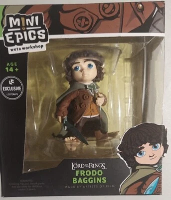 WETA Workshop Mini Epics Lord Of The Rings Frodo Baggins Loot Crate Exclusive - Image 1 of 4