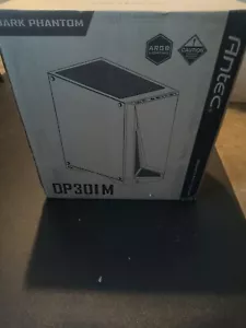 Antec Dapper Dark Phantom DP301M Black Steel/ARGB Lighting/Tempered Glass Sid... - Picture 1 of 3