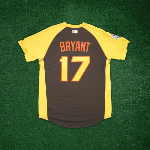 Kris Bryant Majestic 2016 National All Star Authentic On-Field Men's BP Jersey Cover