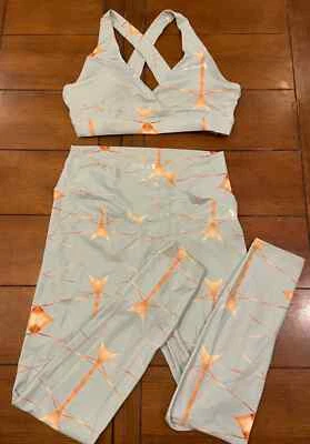 Sutiã esportivo Fit Booty treino e conjunto de legging scrunch booty treino elevador exercício - Imagem 1 de 4