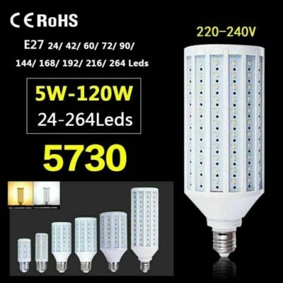 E27 Lampade LED luce fredda calda smd 5W 10W 15W 25W 30W 100W 150W lampada 220V - Immagine 1 di 4
