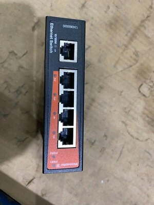 Weidmuller 1240850000 IE-SW-BL05T-5TX Network Switch New Open Box Never Used - Image 1 of 4