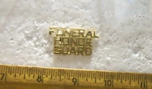 Funeral Honor Guard Pin - Picture 1 of 4