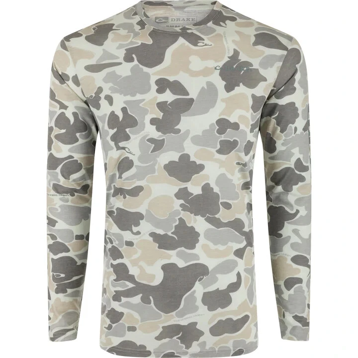 DRAKE Hunter Creek Bamboo Long Sleeve Crew DS1602-049 - Image 1 of 1