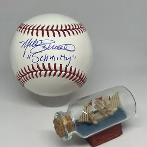 Mike Schmidt signed Rawlings OML Baseball JSA Inscribed "Schmitty" Rare A3637 - Picture 1 of 1