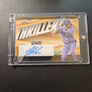 2022 Leaf Metal Thrillerz Jordan Lawlar Acetate Production Proof #1/1 - Picture 1 of 2