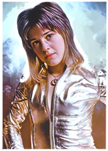SUZI QUATRO * ACEO personalizado * Novedad * ARTISTA DE MÚSICA * Tarjeta de arte * ATC - Imagen 1 de 2
