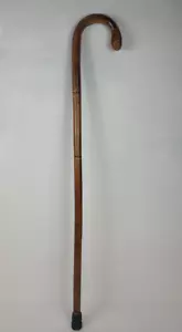 Vintage Bambus Holz Rohr 37" Knopf - Bild 1 von 5