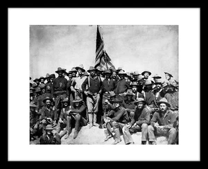 Theodore Roosevelt 8x10 Rough Riders Photo Picture Print TR Teddy US Army War - Picture 1 of 2