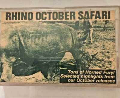 RHINO RECORDS OCTOBER SAMPLER; RARE,  ONE OF A KIND - Image 1 of 2