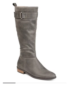 Women's Lelanni Wide Calf Tall Boots By Journee Collection Size 6.5 - Picture 1 of 6