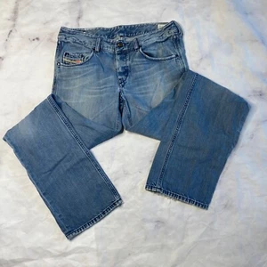 Diesel Light Wash Baggy Jeans Men’s Size 29x34 Vixy Wide Leg Button Fly - Picture 1 of 8