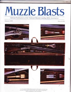 MUZZLE BLASTS MAGAZINE--------JANUARY 1995 - Picture 1 of 1