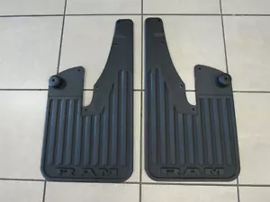 RAM 2500 3500 Front Heavy Duty Splash Guards w/Out Fender Flares NEW OEM MOPAR - Picture 1 of 9