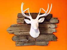 Faux Taxidermy Deer Head Wall Mount