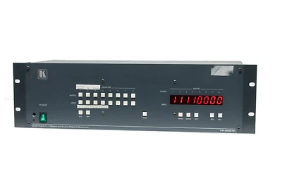 Kramer VP-88ETH 8x8 RGBHV Balanced Audio Matrix Switcher - Image 1 of 4