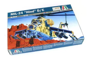 ITALERI 014 Helicopter Model 1/72 MIL-24 Hind D/E Scale Hobby T0014 - Picture 1 of 2
