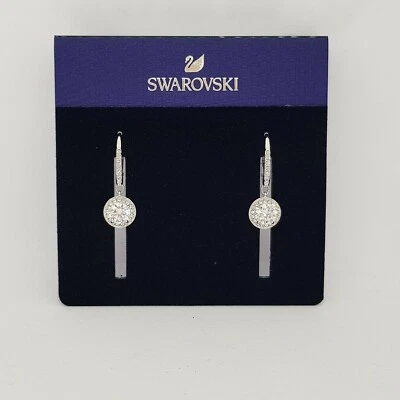 Swarovski Attract Light Ohrringe, Ohrstecker, Weiß, Rhodiniert Earrings 5142721 - Bild 1 von 4