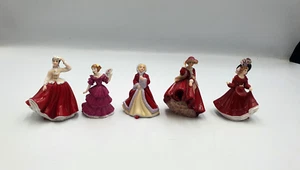 Figurine vintage Royal Doulton miniature x 5 - Foto 1 di 14
