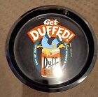 The Simpsons Bar Tray ?The Bar Essentials? 1999 Get Duffed Tray + Mat - Black
