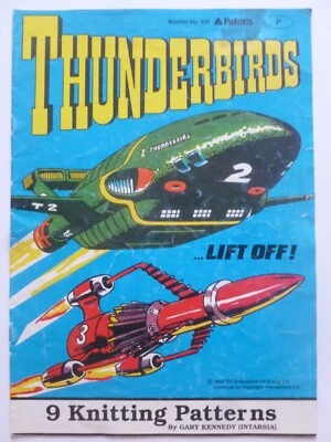 THUNDERBIRDS 9 knitting patterns by Gary Kennedy (Intarsia) - Image 1 of 4