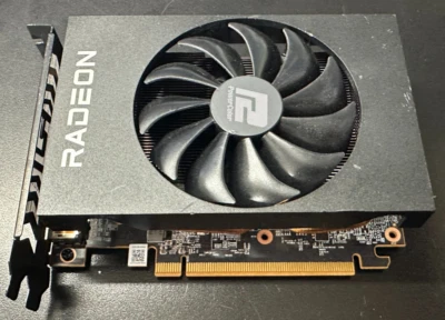 POWER COLOR AMD RADEON RX 6500 XT VIDEO CARD 4GB GDDR6 (mcG67) - Image 1 of 4