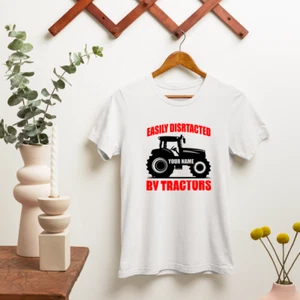 Personalised Custom Name T-Shirt Farming Agriculture Tractor Lovers Gift - Picture 1 of 24