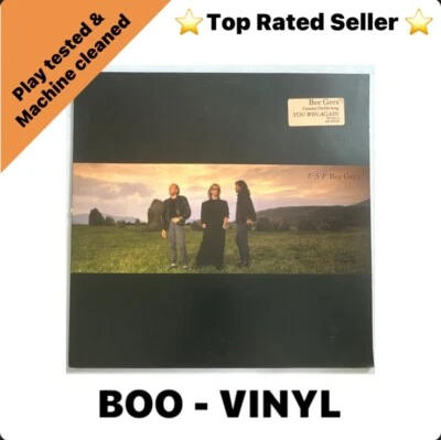 Bee Gees - E.S.P - 12" Vinyl Album - 1987 80s Synth Pop Rock EX / EX Condition - Image 1 of 4