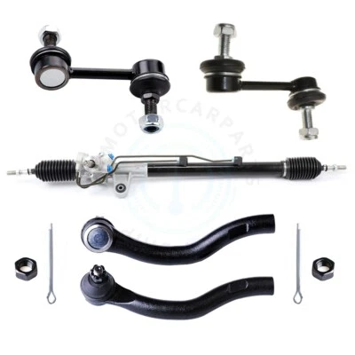 5x Fits 2004-08 Acura Tsx Power Steering Rack And Pinion Outer Tie Rod Sway Bar - Image 1 of 4