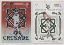 2016-17 Panini Excalibur Crusade Red /99 Giannis Antetokounmpo #14