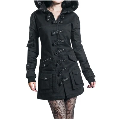 Women's coat Jacket Winter Jacket with Multi Pocket Jacket With Hood - Image 1 of 4