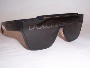 NEW DOLCE & GABBANA SUNGLASSES DG 6125 501/M BLACK/GRAY AUTHENTIC - Picture 1 of 7