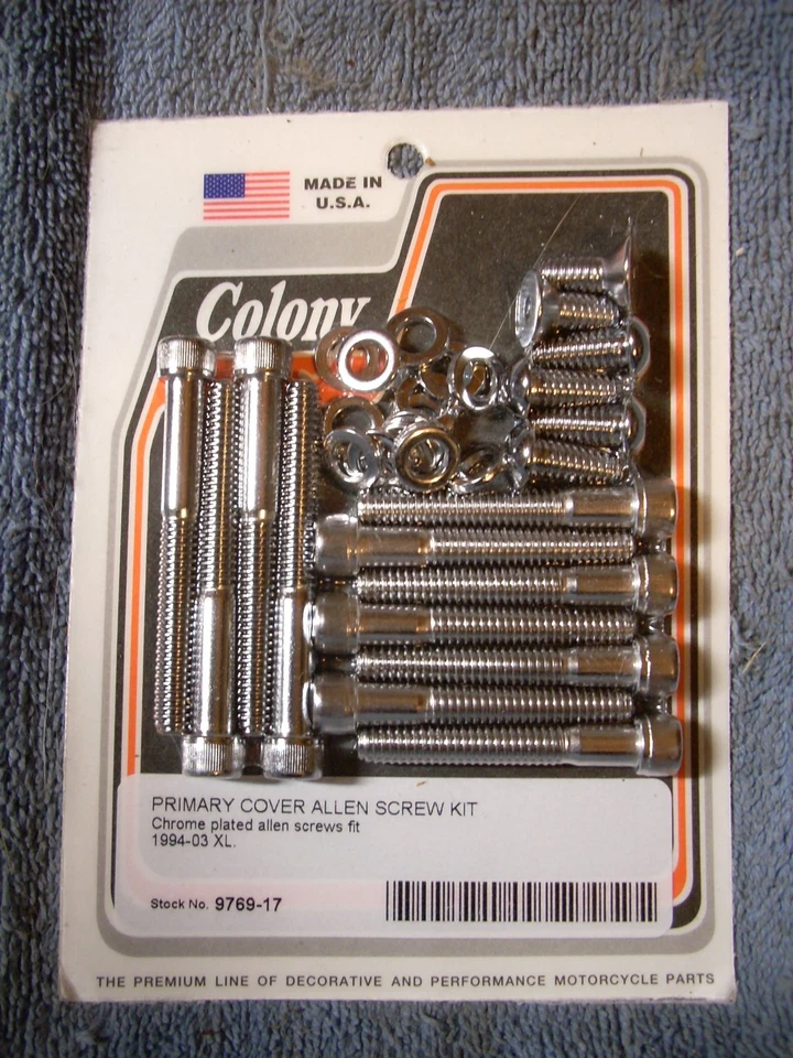 Juego de tornillos de cubierta primaria, Sportster 1994-03 XL Foto 1 de 1