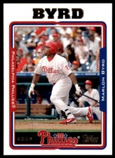 2005 Topps Marlon Byrd . Philadelphia Phillies #525