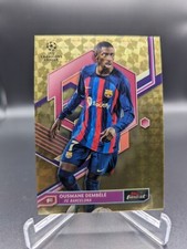 2022-23 Topps Finest UEFA Ousmane Dembele Superfractor 1/1 One of One