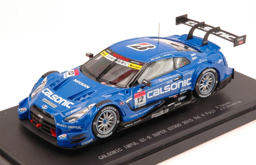 Modellino auto Ebbro diecast NISSAN GTR SUPER GT500 modellismo racing 1:43 . - Immagine 1 di 1